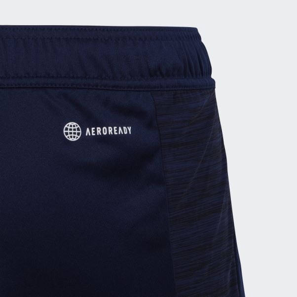 Short Chiné Aeroready Bleu Foncé Adidas