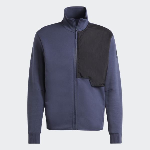 Veste Adidas All Blacks Rugby Lifestyle Bleu Marine