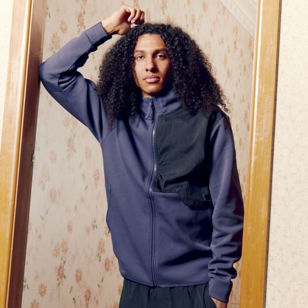Veste Adidas All Blacks Rugby Lifestyle Bleu Marine