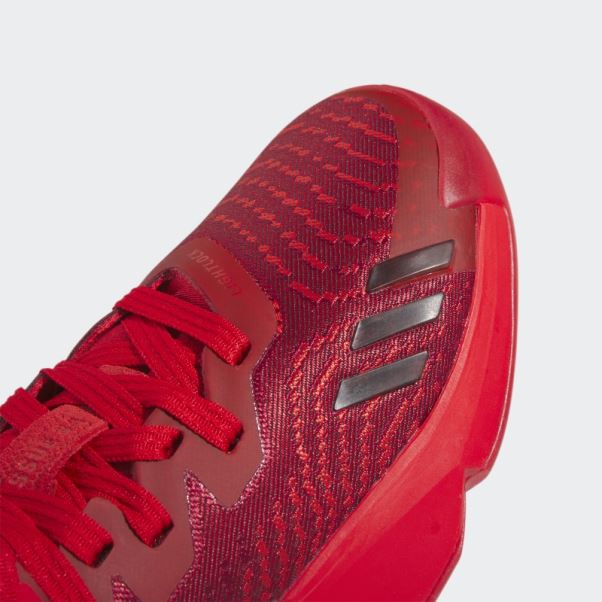 Mode Victoire Rouge Adidas D.o.n. Numéro 4 Chaussures De Basket