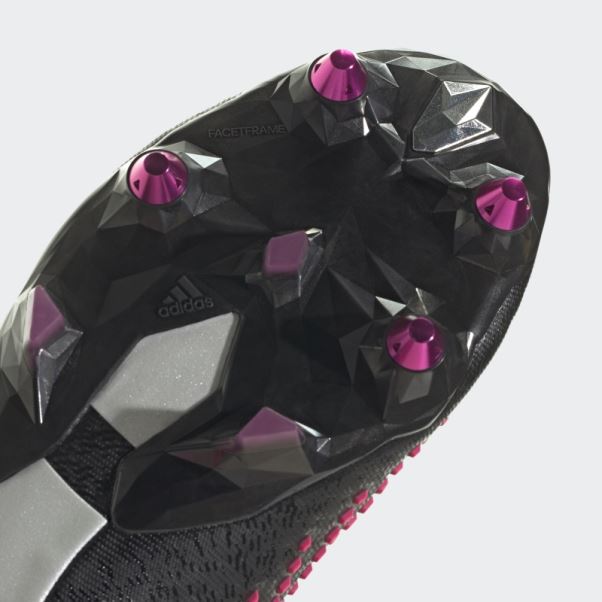 Adidas Predator Precision.1 Bottes Basses Pour Terrain Gras Noir