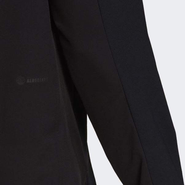 Sweat à Capuche Noir Zippé En Cordura D'entraînement Adidas