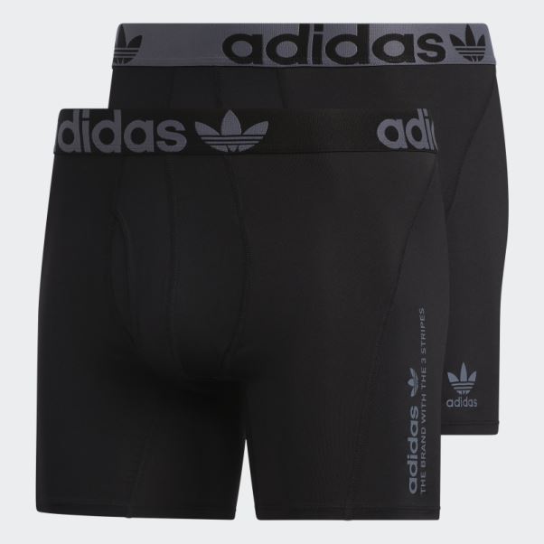 Boxer Adidas Trèfle Noir 2 Paires