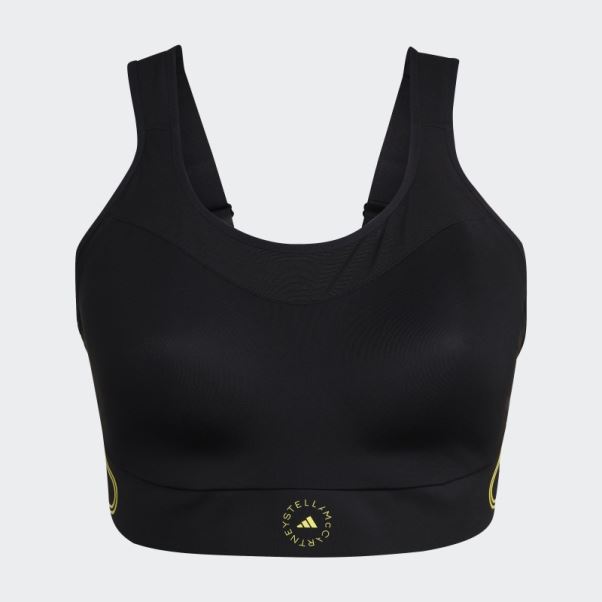 Adidas By Stella Mccartney Truepace Soutien-gorge De Sport à Maintien élevé Noir - Grande Taille