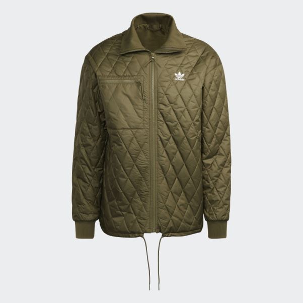 Veste D'archive Matelassée Adidas Adicolor Classics Olive