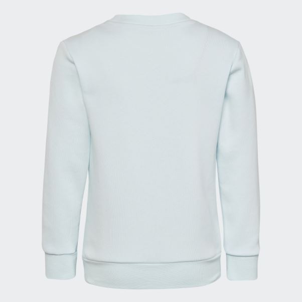 Adidas Originals Trèfle Crew Set Mode Bleu