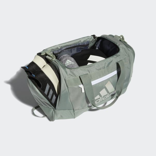 Adidas Defender Iv Petit Sac De Sport Argent