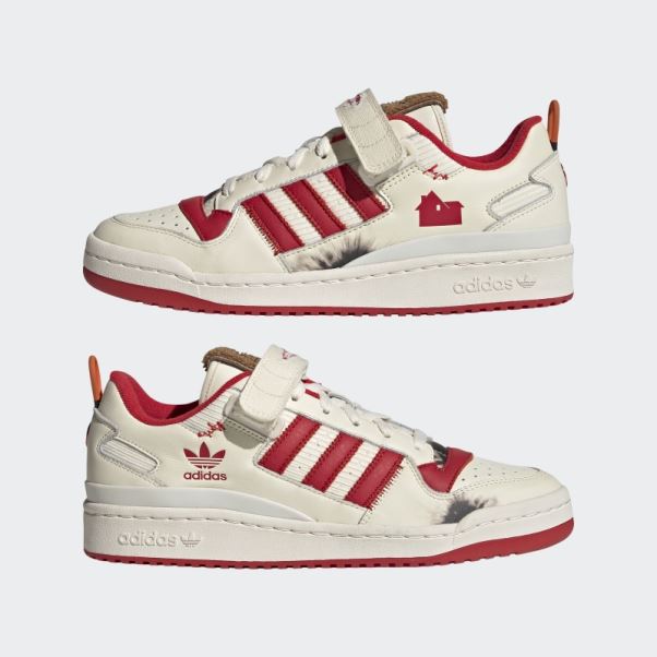 Adidas Forum Home Alone Chaussures Blanches