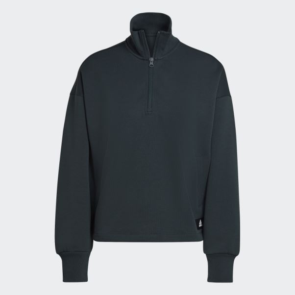 Future Icons Badge Of Sport Sweat-shirt Zippé Adidas Vert