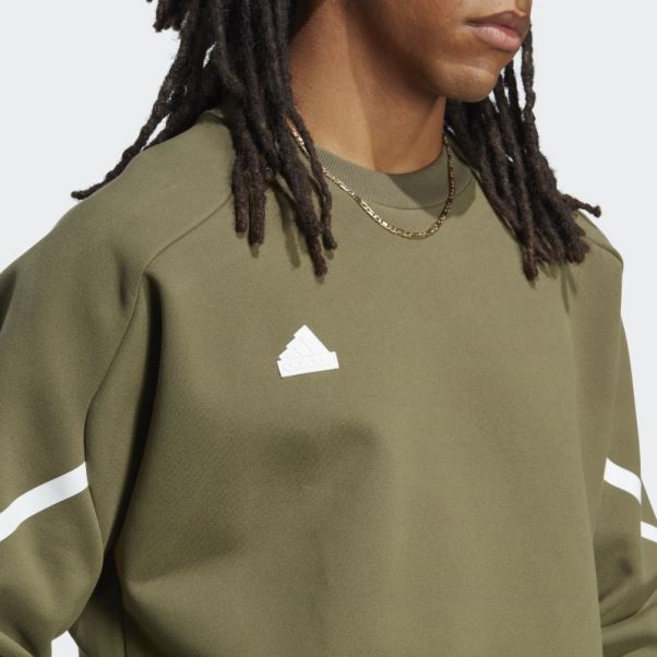 Adidas Olive Conçu Pour Le Sweat Premium Gameday