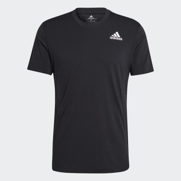 Tee Shirt Tennis New York Freelift Adidas Noir