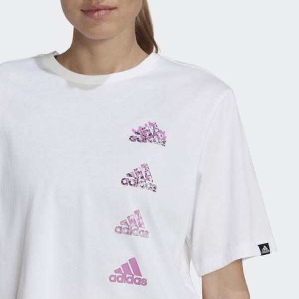 T-shirt Graphique Blanc Aeroready Training Adidas