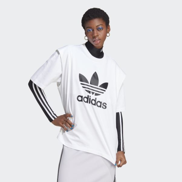Tee Shirt Toujours Original Adidas Blanc