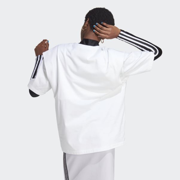 Tee Shirt Toujours Original Adidas Blanc