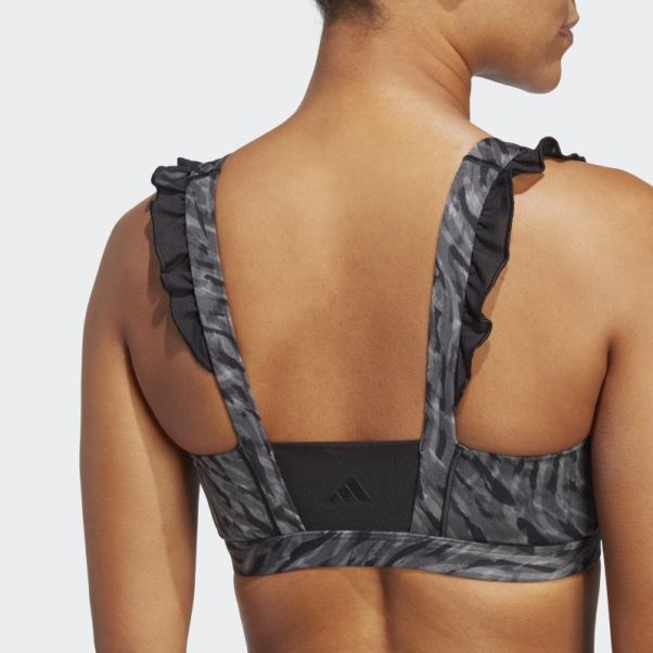 Soutien-gorge Coreflow Studio Medium-support Noir Adidas