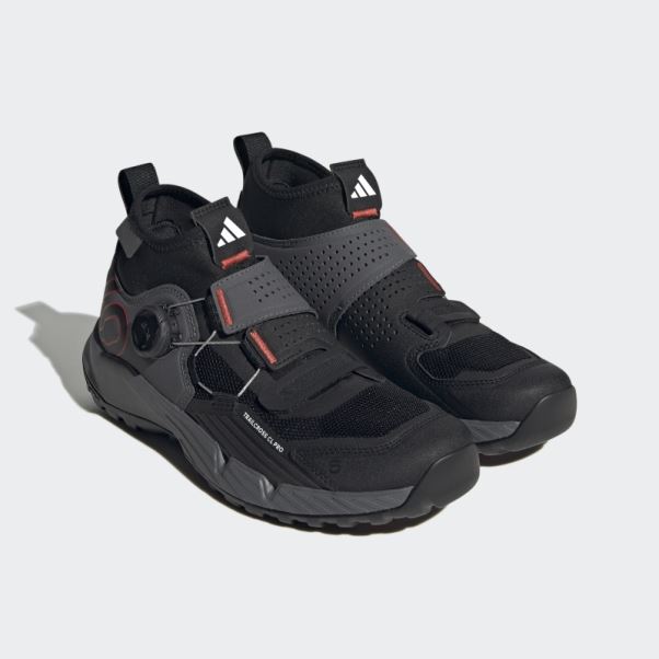 Chaussures De Vélo De Montagne 5.10 Trailcross Pro Clip-in W Grises Adidas