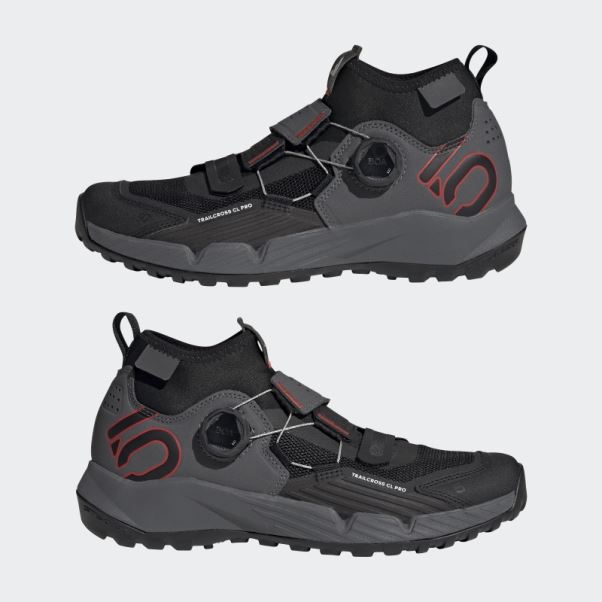 Chaussures De Vélo De Montagne 5.10 Trailcross Pro Clip-in W Grises Adidas