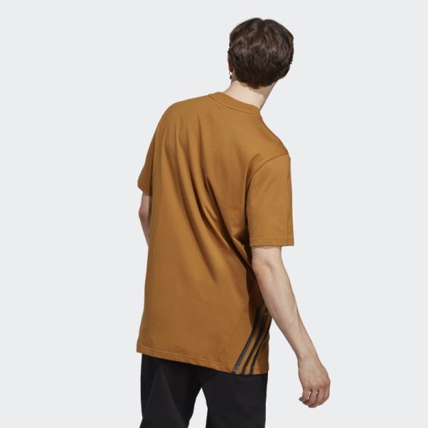 Adidas Future Icon 3-stripes T-shirt Bronze