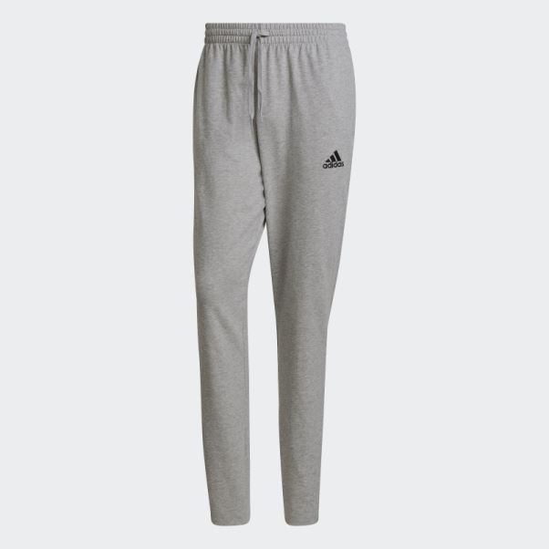 Pantalon Fuselé Adidas Essentials Gris Moyen