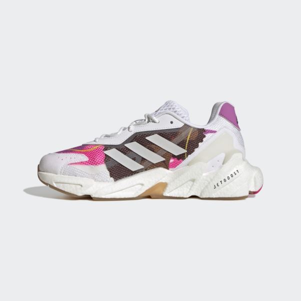Adidas Blanc X9000l4 X Thebe Magugu Chaussures