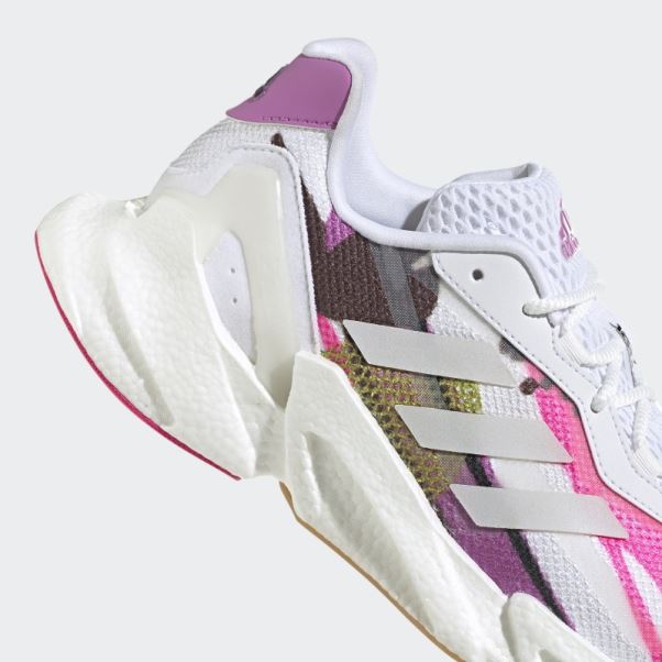 Adidas Blanc X9000l4 X Thebe Magugu Chaussures