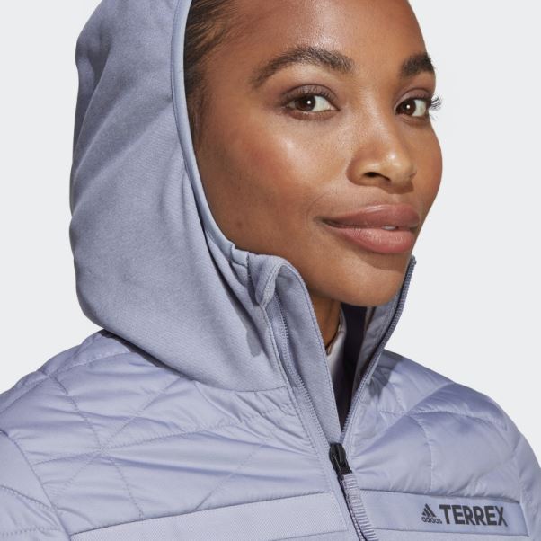 Terrex Multi Primegreen Hybride Isolé Veste Argent Violet Adidas