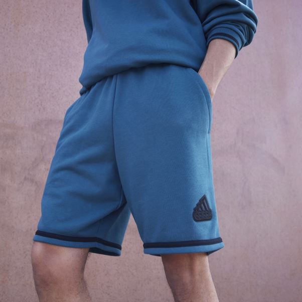 Adidas Short En Tissu éponge (non Genré) Viridian