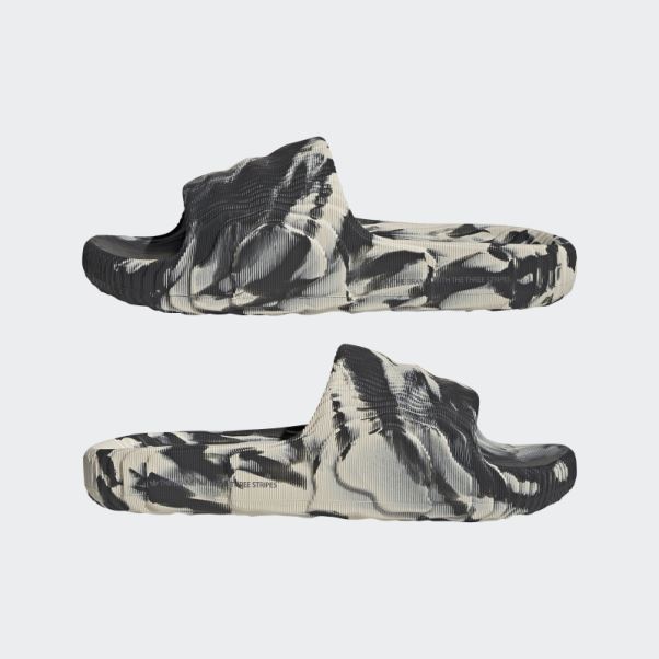 Adidas Adilette 22 Slides Carbone