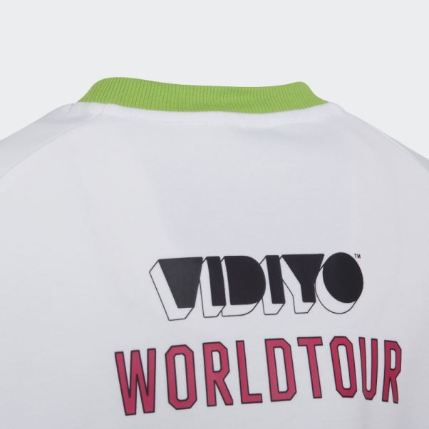 Sweat Adidas X Lego Vidiyo Crewneck Blanc Chaud