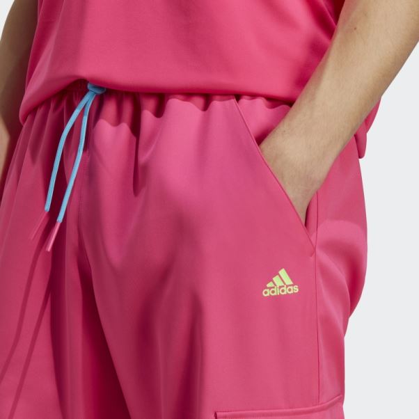 Pantalon Cargo Adidas Kidcore Rose Choc