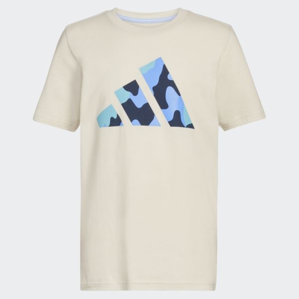 T-shirt Logo Camouflage En Aluminium Adidas