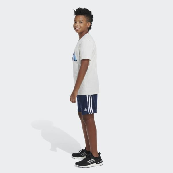 T-shirt Logo Camouflage En Aluminium Adidas