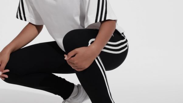 Adidas Essentials 3-stripes French Terry Cuffed Jogger Noir