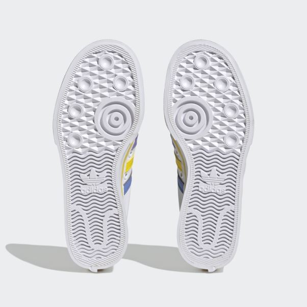 Chaussures De Plate-forme Adidas Nizza Blanches