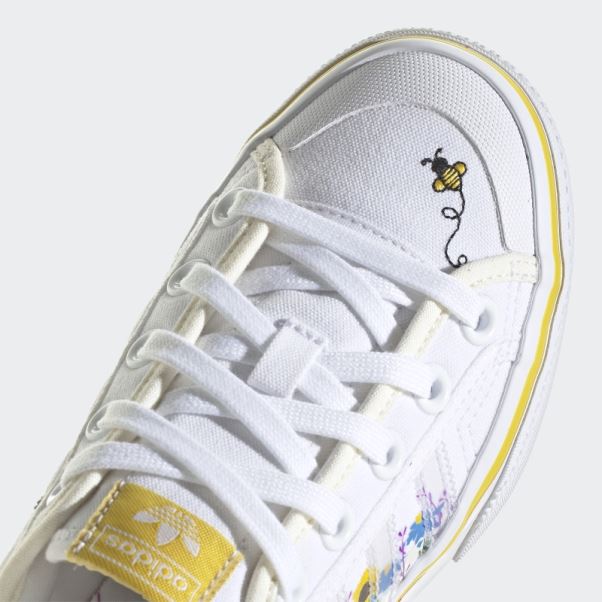 Chaussures De Plate-forme Adidas Nizza Blanches