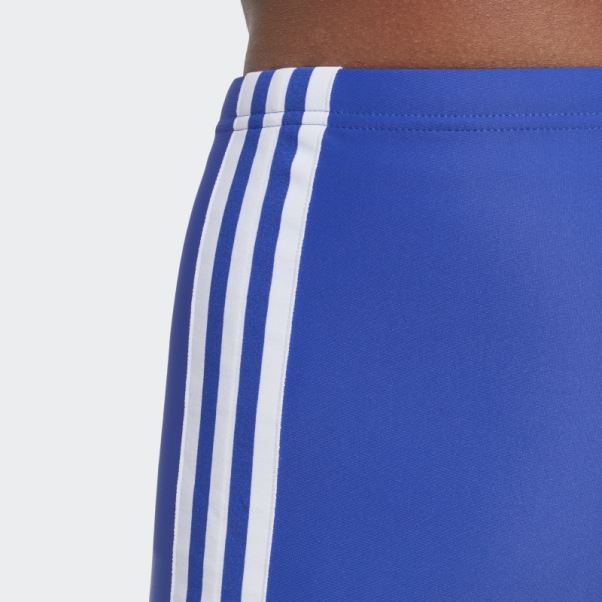 Boxer De Bain Adidas Classic 3-stripes Bleu