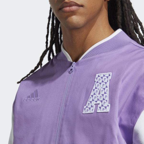 Veste All Szn Logomania Collegiate Adidas Violet
