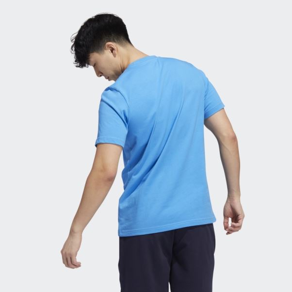 Tee Shirt Graphique Boost Rocket Adidas Bleu