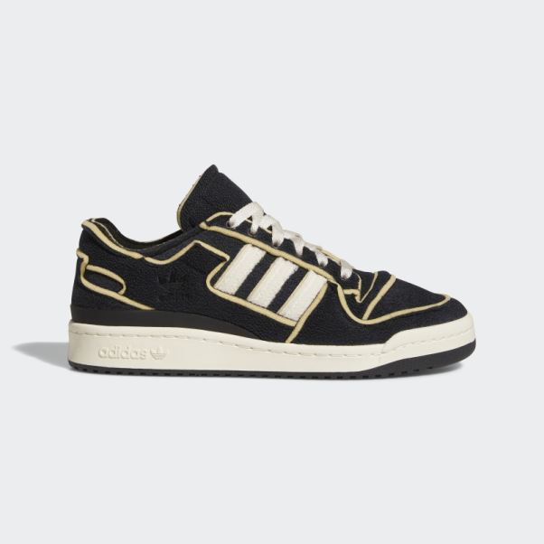 Chaussures Confortables Forum 84 Low Noir Adidas