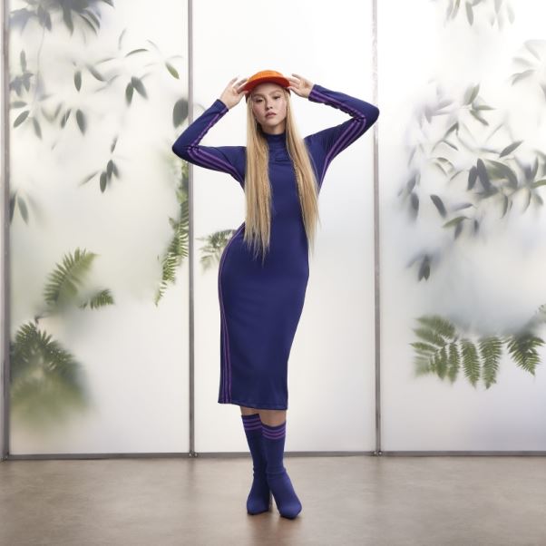 Robe En Spandex Indigo Adidas