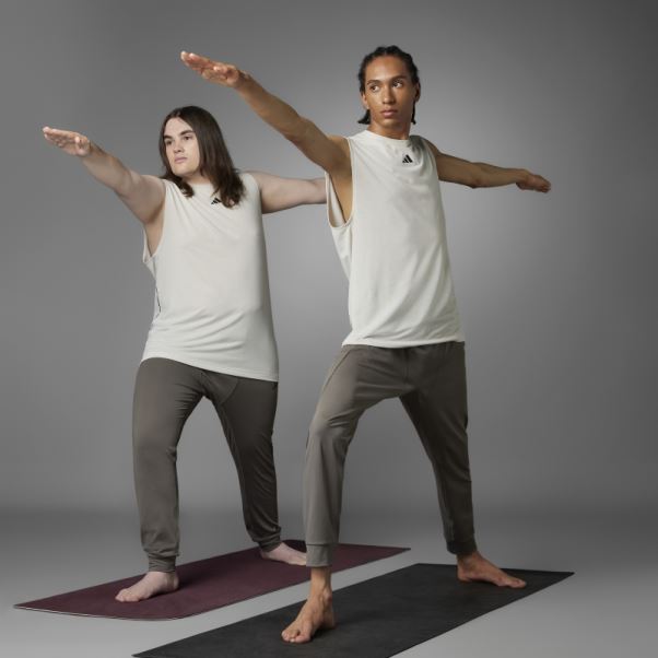 Adidas Authentique Balance Yoga Débardeur Aluminium
