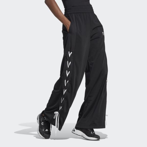 Pantalon Large Lacé Toujours Original Adidas Noir