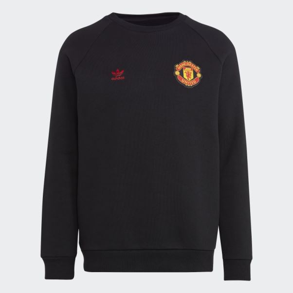 Sweat Manchester United Essentials Trèfle Noir Adidas