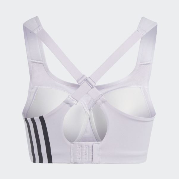 Soutien-gorge à Maintien élevé Adidas Tlrd Impact Training Silver Dawn Hot