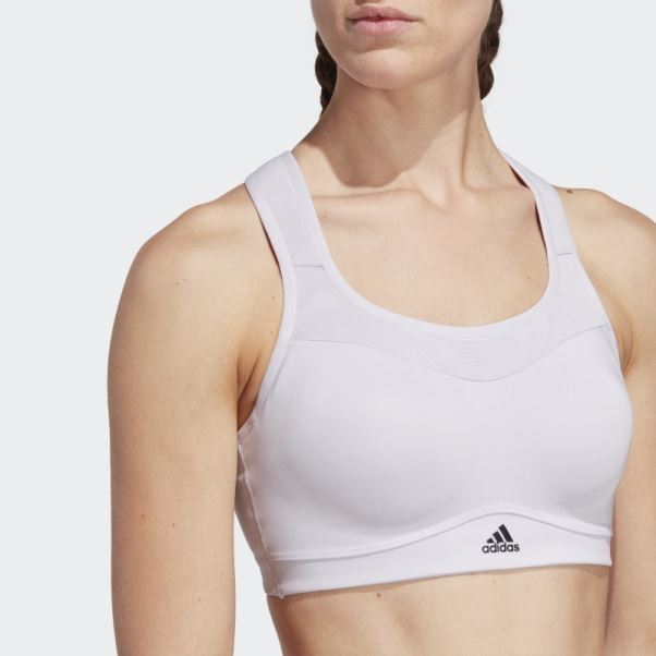 Soutien-gorge à Maintien élevé Adidas Tlrd Impact Training Silver Dawn Hot