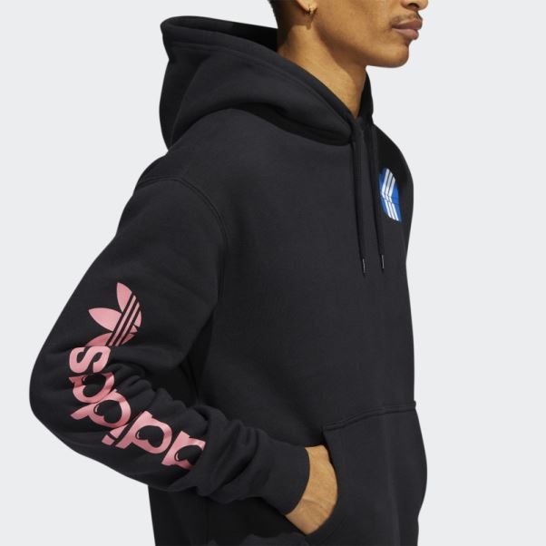 Adidas Sweat à Capuche Og Heart Box Noir