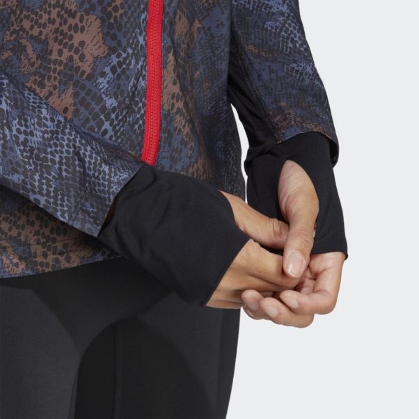 Adidas Veste De Course Rapide Iteration Encre