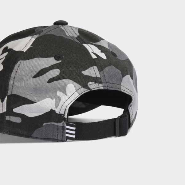 Casquette De Baseball Camouflage Adidas Noir