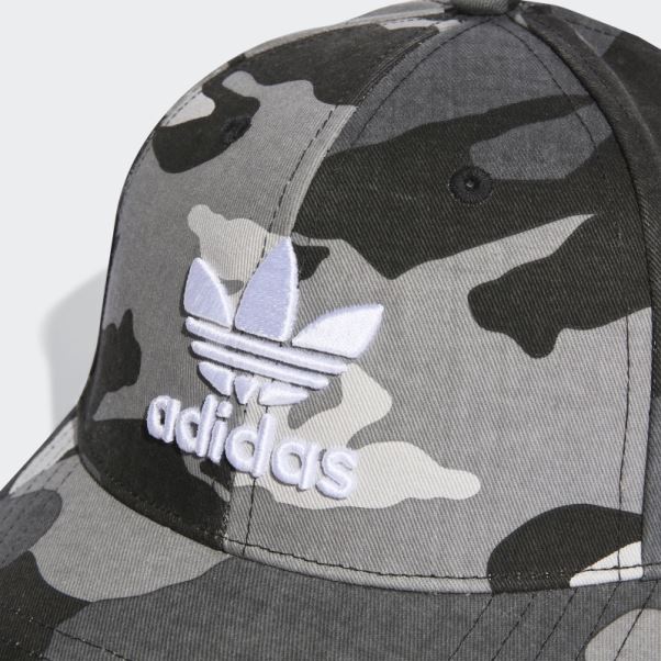 Casquette De Baseball Camouflage Adidas Noir