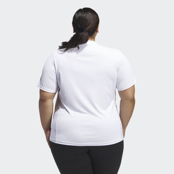 T-shirt Propre à La Course Blanc (taille Plus) Adidas